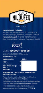 Niloufer Supreme Tea Powder - Café Niloufer